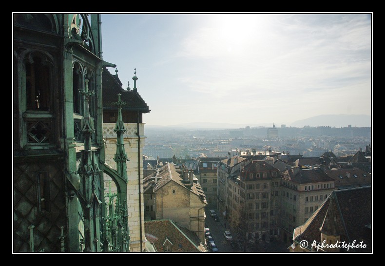 056 La ville vue depuis la tour Nord